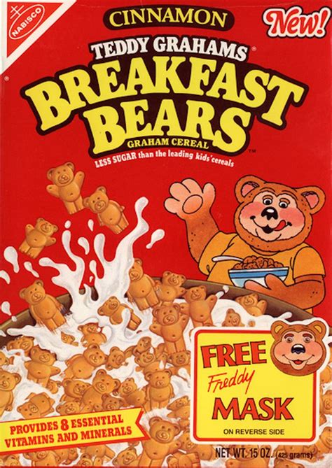 Teddy Grahams Breakfast Bears Cereal Retro Recipes Vintage Recipes