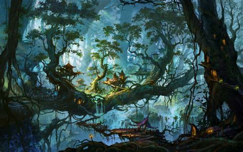 Wallpapers Fantasy Landscape Fantasy Art Landscapes Fantasy Forest