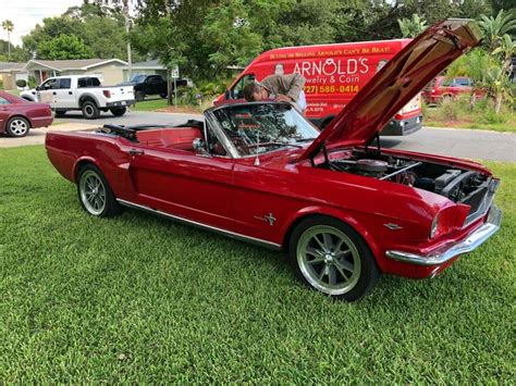 1965 Red Mustang Convertible Awesome Rest Mod Classic Ford Mustang