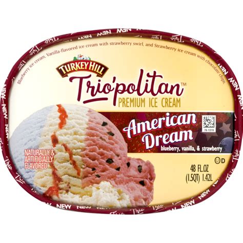 Turkey Hill Triopolitan American Dream Ice Cream Fl Oz Instacart