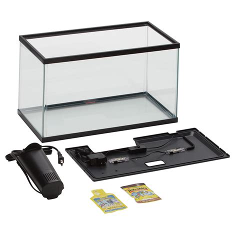 Aqua Culture 10 Gallon Aquarium Starter Kit With Led Lighting Ebay