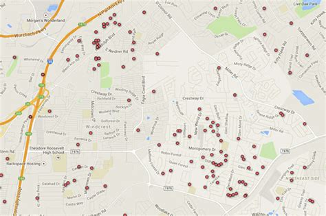 Registered Sex Offender Map Of San Antonio Area Zip Codes Free Nude Porn Photos