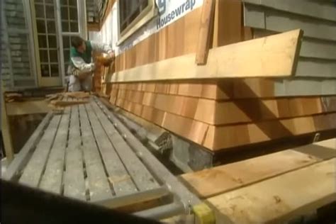 Installing Cedar Shingles Cedar Shingle Bottom Board Shingle Siding Wood Shingle Siding