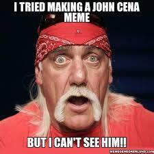 See more ideas about john cena, memes, funny. John Cena Memes | Hulk hogan, Wrestling superstars, Hulk