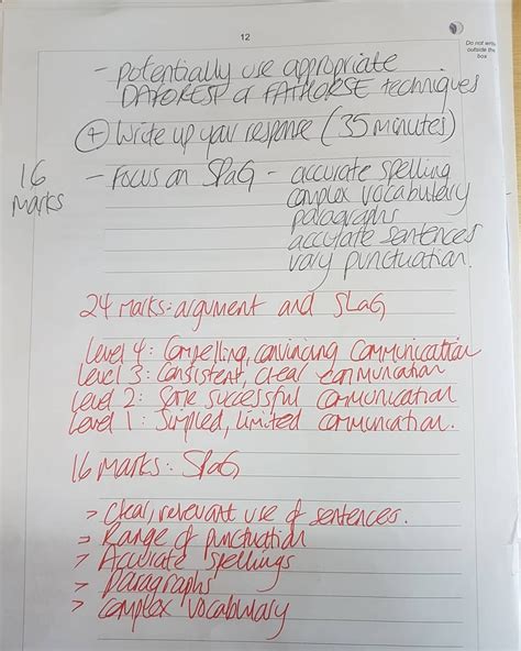 I did my gcses this year, got a 9 in english language, my only 9 but i really struggled with english, for however what i was really good at was the question 5's, really had to put in a lot of work in q's 2, 3 for example, you can use a simple sentence on one line to emphasise it further. HSDC AQA GCSE English Language