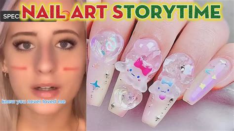 🌈nail art storytime tiktok 🧩 nail art storytime pov brianna mizura tiktok compilations 176