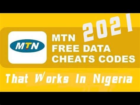 New Free MTN Cheat That Works In Nigeria 2021 YouTube