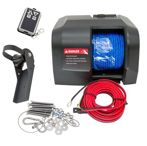 Buy Electric Anchor Winch Boat Anchor Wench V Marine Saltwater Anchor Windlass Kit With
