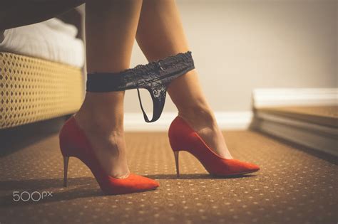 Wallpaper Women Legs High Heels Fashion Thong Lingerie Spring Strings Red Heels Black
