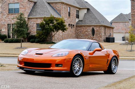 Orange C6 Corvette Ccw Sp16a Forged Wheels Ccw Wheels
