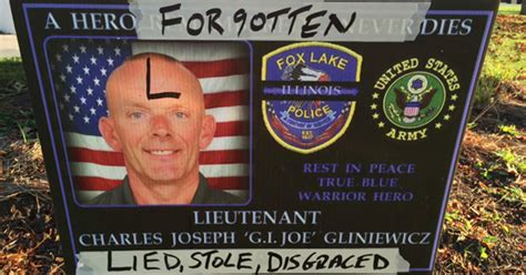 Detective Fox Lake Illinois Cop Charles Joseph Gliniewicz Who Killed Himself Pursued Hit On