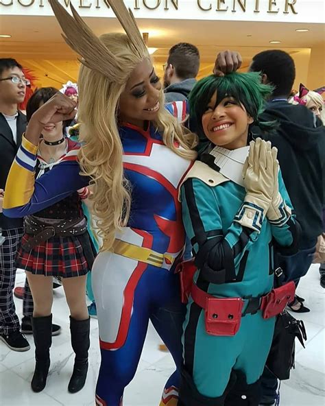 All Might With Deku Rirismi My Hero Academia Panteronacosplay