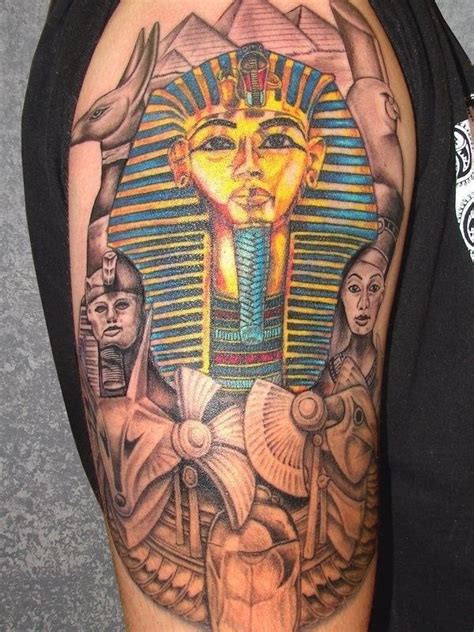 Egyptian Symbol Tattoo Egyptian Tattoo Sleeve Half Sleeve Tattoo Arm