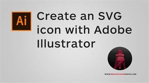 Create An Svg Icon With Adobe Illustrator Youtube