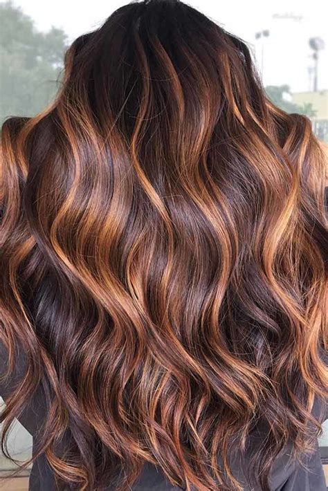Copper Brown Hair Highlights Iluminada Dietz