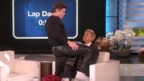 Watch Zac Efron Twerks And Gives Ellen Degeneres A Sexy Lap Dance In A