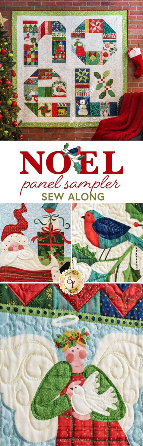 You have no idea where to start, what tools you need, and how to get a quilt. Noel Panel Sampler - Sew Along Quilt Kit - RESERVE in 2020 | Christmas quilting projects, Quilt ...