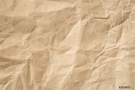 Recycle Brown Paper Crumpled Texture, Old Paper Surface For Background ...