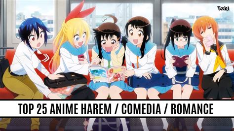 Top 25 Anime Harem Comedia Romance Youtube