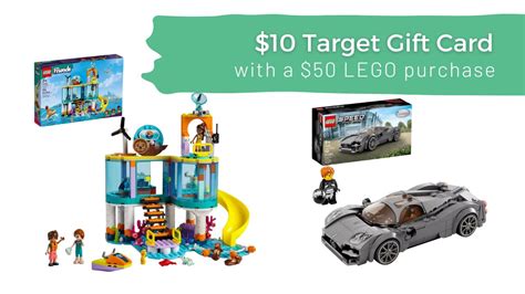 10 Target T Card With 50 Lego Purchase Southern Savers