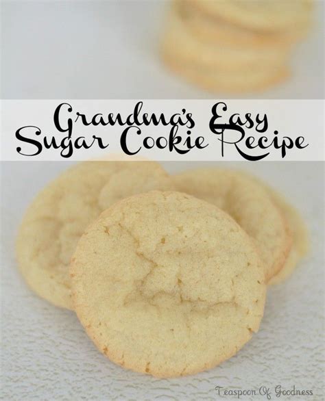 Sugar Cookie Recipe 101 Simple Recipe