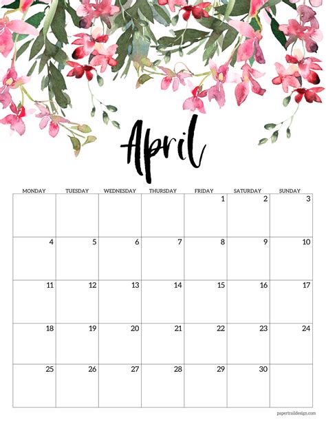 April 2022 Calendar Monday Start March Calendar 2022