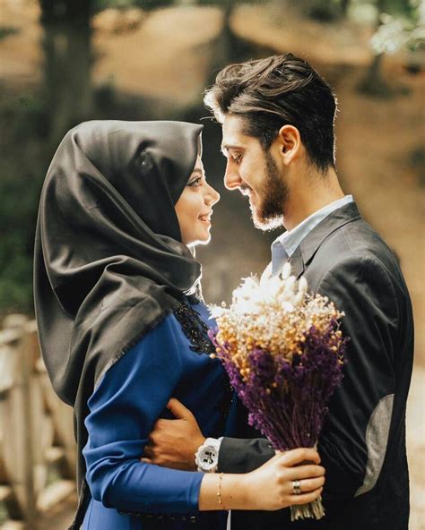 Muslim Couple Muslim Husband Muslim Wife Love Couple Wallpaper