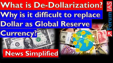 What Is De Dollarization Why Is It Difficult To Replace Dollar As
