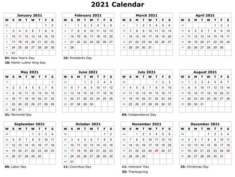 Printfree Calendar 2021 With Date Boxes Printable Calendar Templates