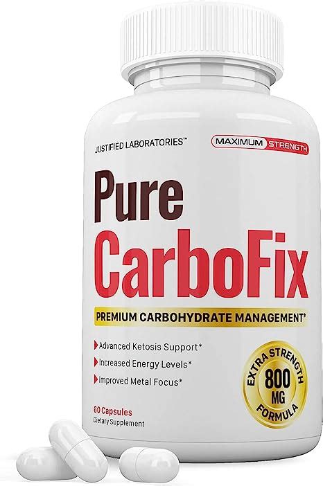 Pure Carbo Fix Carbohydrate Management Formula Carbofix