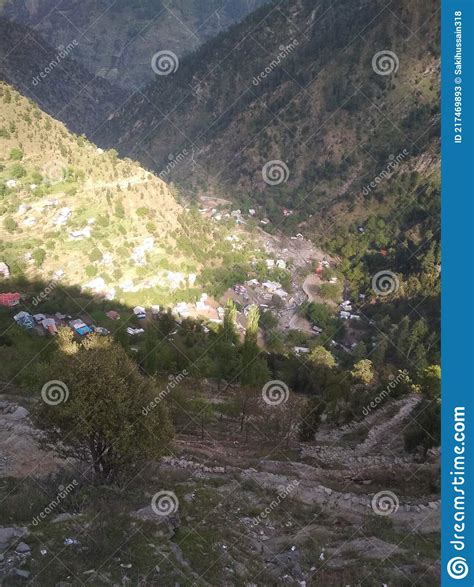 Village Of Azad Jammu And Kashmir Stock Image Image Of Kashmir Sethi