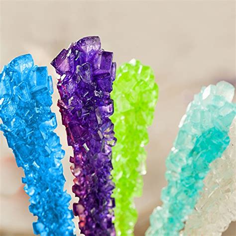 Extra Large Rock Candy Sticks 6 Assorted Espeez Rock Candy Sticks