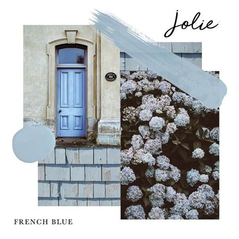 The region's blue skies and lush foliage in rich green colors are the perfect accents for your tuscan color scheme. French Blue | Jolie Paint in 2020 | French blue, French ...
