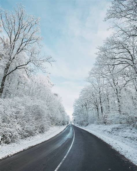 Driving Through Winter Wonderland Photo By Jannxyz Weroamgermany
