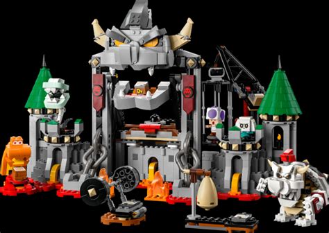 Lego Releases New Dry Bowsers Castle And Donkey Kong Sets