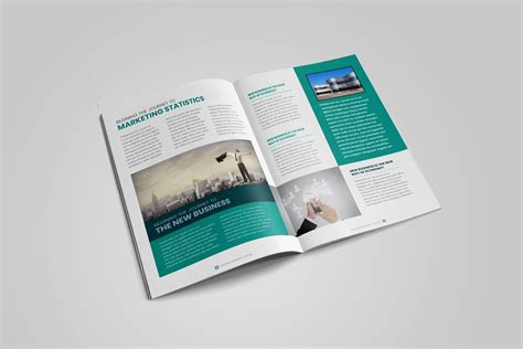 Business Newsletter Template Design Creative Brochure Templates