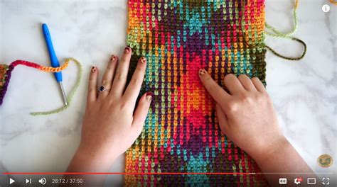 Planned Color Pooling Magic Sewrella Crochet Puff Flower Crochet