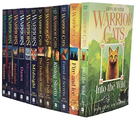 Warrior Cats Volume 1 To 12 Books Collection Set The Complete First