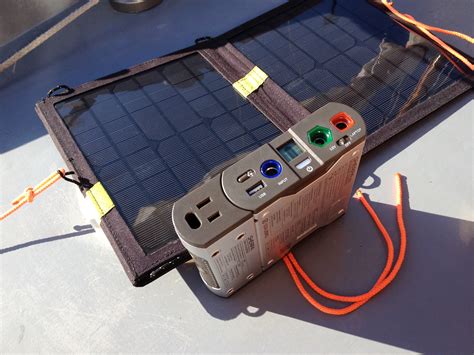 A Portable Solar Charging Kit Small Boats Monthly