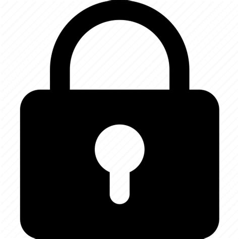 Encryption Firewall Lock Safe Secure Security Shield Icon Icon