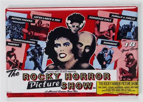 The Rocky Horror Picture Show Movie Poster Fridge Magnet