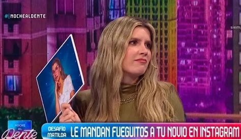 laurita fernández contó cómo reacciona cuando le tiran onda a su novio peluca en redes
