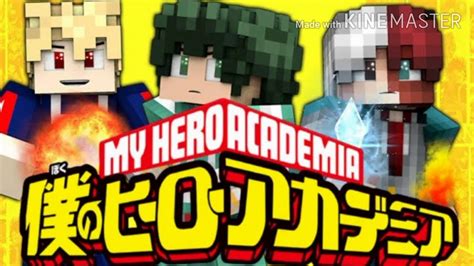 แจก Add On My Hero Academia Minecraft Pe Youtube