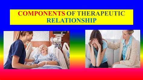 Components Of Therapeutic Relationship Mental Health Nursing Youtube