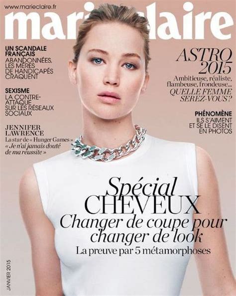 Marie Claire France January 2015 Cover Marie Claire France