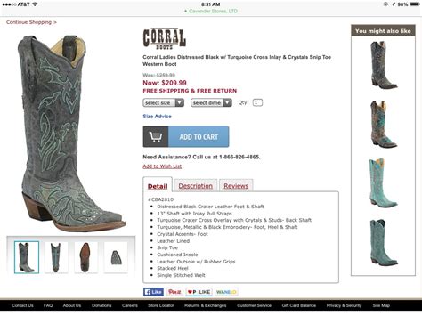 Please Help With Cowboy Boot Sizing
