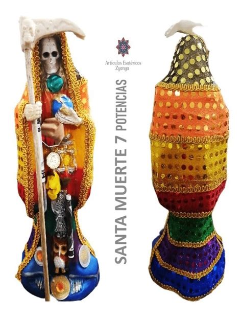 santa muerte 15cm 7 potenciasenvío gratis envío gratis