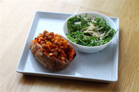 Mexican Style Baked Sweet Potato Recipe Style Over Function