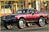 Pictures of Old School Cars On 24 Inch Rims