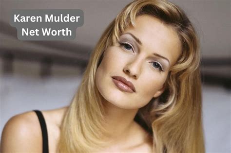 Karen Mulder Net Worth Modeling Career Earnings Age Bf